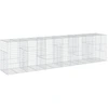 Image de vidaXL Gabion avec couvercle 600x100x150 cm Fer galvanisé