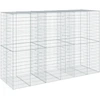 Image de vidaXL Gabion avec couvercle 300x100x200 cm Fer galvanisé