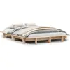 Image de vidaXL Lit en bois massif sans matelas 120x200 cm en pin