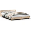 Image de vidaXL Lit en bois massif sans matelas 140x190 cm pin