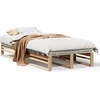 Image de vidaXL Lit en bois massif sans matelas 90x190 cm pin