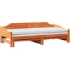 Image de vidaXL Lit de jour extensible sans matelas 90x190 cm bois massif