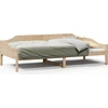 Image de vidaXL Lit en pin massif sans matelas 80x200 cm