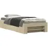 Image de vidaXL Cadre de lit sans matelas Chêne Sonoma 90x200 cm Bois composite