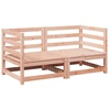 Image de ensemble de 2 canapés de jardin en bois massif de douglas