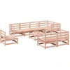 Image de vidaXL Ensemble de 9 canapés de jardin en bois massif de douglas
