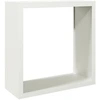 Image de vidaXL Étagère à bois de chauffage Blanc 100x40x100 cm Acier