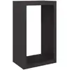 Image de vidaXL Étagère à bois de chauffage Noir 60x40x100 cm Acier