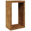 Image de vidaXL Étagère à bois de chauffage 60x40x100 cm Acier résistant aux intempéries
