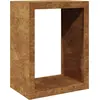 Image de vidaXL Étagère à bois de chauffage 60x40x80 cm Acier résistant aux intempéries