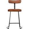 Image de vidaXL Tabouret de bar 2 pcs. 49x43x79 cm Mango massif