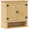 Image de vidaXL Armoire murale de salle de bain Corona 70x33x71,5 cm Pin massif