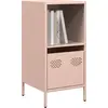 Image de vidaXL Sideboard Rosa 35x39x73,5 cm Acier laminé à froid