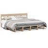 Image de vidaXL Lit en bois massif sans matelas 180x200 pin