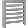 Image de vidaXL Habillage de radiateur Gris Sonoma 78x20x82 cm Bois composite