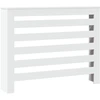 Image de vidaXL Habillage de radiateur Blanc 104x20x82 cm Bois composite