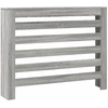Image de vidaXL Habillage de radiateur Gris Sonoma 104x20x82 cm Bois composite
