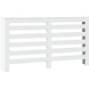 Image de vidaXL Habillage de radiateur Blanc 149x20x82 cm Bois composite