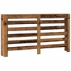 Image de vidaXL Habillage de radiateur imitation vieux bois 149x20x82 cm Matériau bois