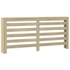 Image de vidaXL Habillage de radiateur Chêne Sonoma 175x20x82 cm Bois composite