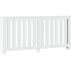 Image de vidaXL Habillage de radiateur Blanc 175x20x82 cm Bois composite