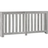 Image de vidaXL Habillage de radiateur Gris Sonoma 175x20x82 cm Bois composite