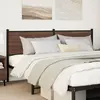 Image de vidaXL Tête de lit de rechange aspect chêne brun 180 cm bois et acier