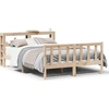 Image de vidaXL Lit en pin massif sans matelas 140x200 cm