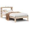 Image de vidaXL Cadre de lit avec tête de lit sans matelas 90x190 cm