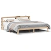 Image de vidaXL Cadre de lit avec tête de lit sans matelas 200x200 cm