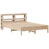 Image de vidaXL Lit en bois massif sans matelas 140x190 cm pin
