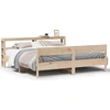 Image de vidaXL Lit en bois massif sans matelas 180x200 pin
