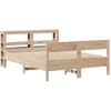 Image de vidaXL Lit en pin massif sans matelas 140x200 cm