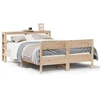 Image de vidaXL Lit en bois massif sans matelas 120x190 cm pin