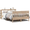 Image de vidaXL Lit en bois massif sans matelas 120x190 cm pin