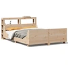 Image de vidaXL Lit en bois massif sans matelas 160x200 cm pin
