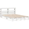 Image de vidaXL Lit en pin massif sans matelas blanc 120x190 cm