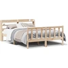 Image de vidaXL Lit en bois massif sans matelas 160x200 cm pin
