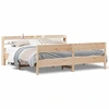 Image de vidaXL Lit en bois massif sans matelas 180x200 pin