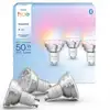 Image de Pack de 3 Ampoules connectées Philips Hue Essential GU10 ambiance Blanc et couleur - Neuf