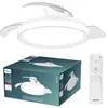Image de Philips   Ventilateur De Plafond À Pales Rétractables   Lumière Led Réglable 3000k À 6500k   Débit D'Air 170 M3/min   Moteur Silencieux
