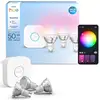 Image de Kit d'éclairage Philips Hue 3 ampoules connectées GU10 4,7W (équiv. 50W) Blanc et couleur - Neuf