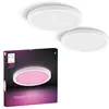 Image de Philips Hue Devote S, luminaire de plafond fin, lot de 2, Bluetooth/Zigbee, blanc, plastique, plusieurs options, 16,6 W, 25 000 h