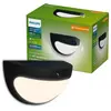 Image de Applique Solaire Led Swyn Noire éclairage Extérieur Autonome Et Intelligent - Philips