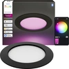 Image de Philips Hue Slimme Set De 3 Spots Encastrables Pour Salle De Bain Ø170 Mm Rond (noir) Lumière Blanche Et Colorée - White And Color Ambiance