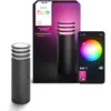 Image de Philips Hue White and Color ambiance Lampadaire d'extérieur Lucca, Bluetooth/Zigbee, Anthracite, Aluminium, E27, Plus, 8,1 W