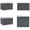 Image de vidaXL Coffre de jardin Gris 149 x 99 x 93 cm - Coffre de rangement - Coffre de rangement - Coffre pour coussins de jardin