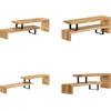 Image de vidaXL TV Lowboard Bois massif Mango - Armoire TV - Armoires TV - Armoires de télévision