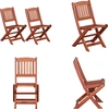 Image de vidaXL Chaises de salle à manger pour enfants, lot de 2, en bois massif d'eucalyptus - Chaise de salle à manger - Chaises de salle à manger - Chaise en bois - Chaises en bois