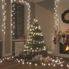 Image de vidaXL Guirlande lumineuse 1000 LEDs Indoor et Outdoor IP44 100 m Blanc froid - Guirlande lumineuse LED - Guirlande lumineuse LED - Lumière de décoration de Noël - Lumières de décoration de Noël